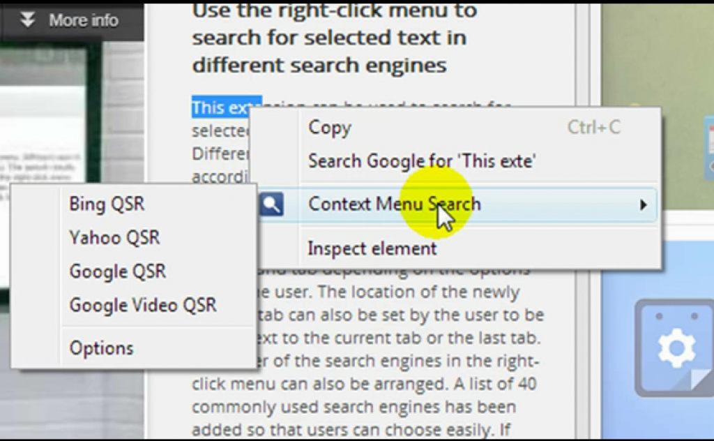 How to find the QSR from Google, Bing and Yahoo