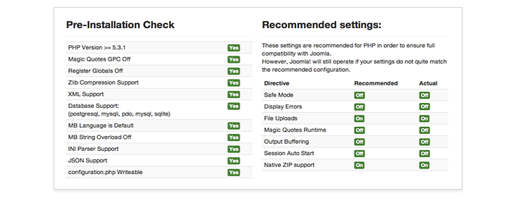 how to manually install joomla