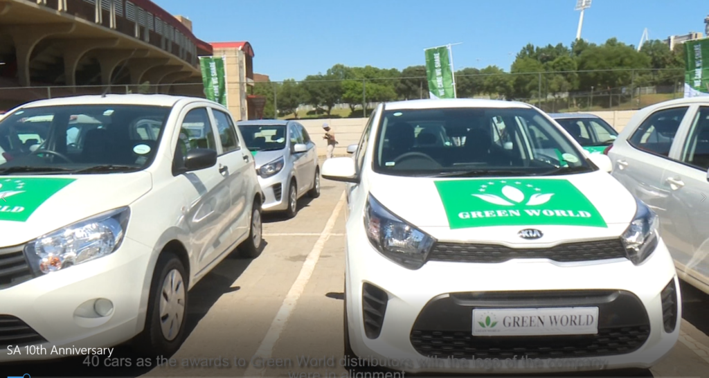 Car award ceremony in Johannesburg